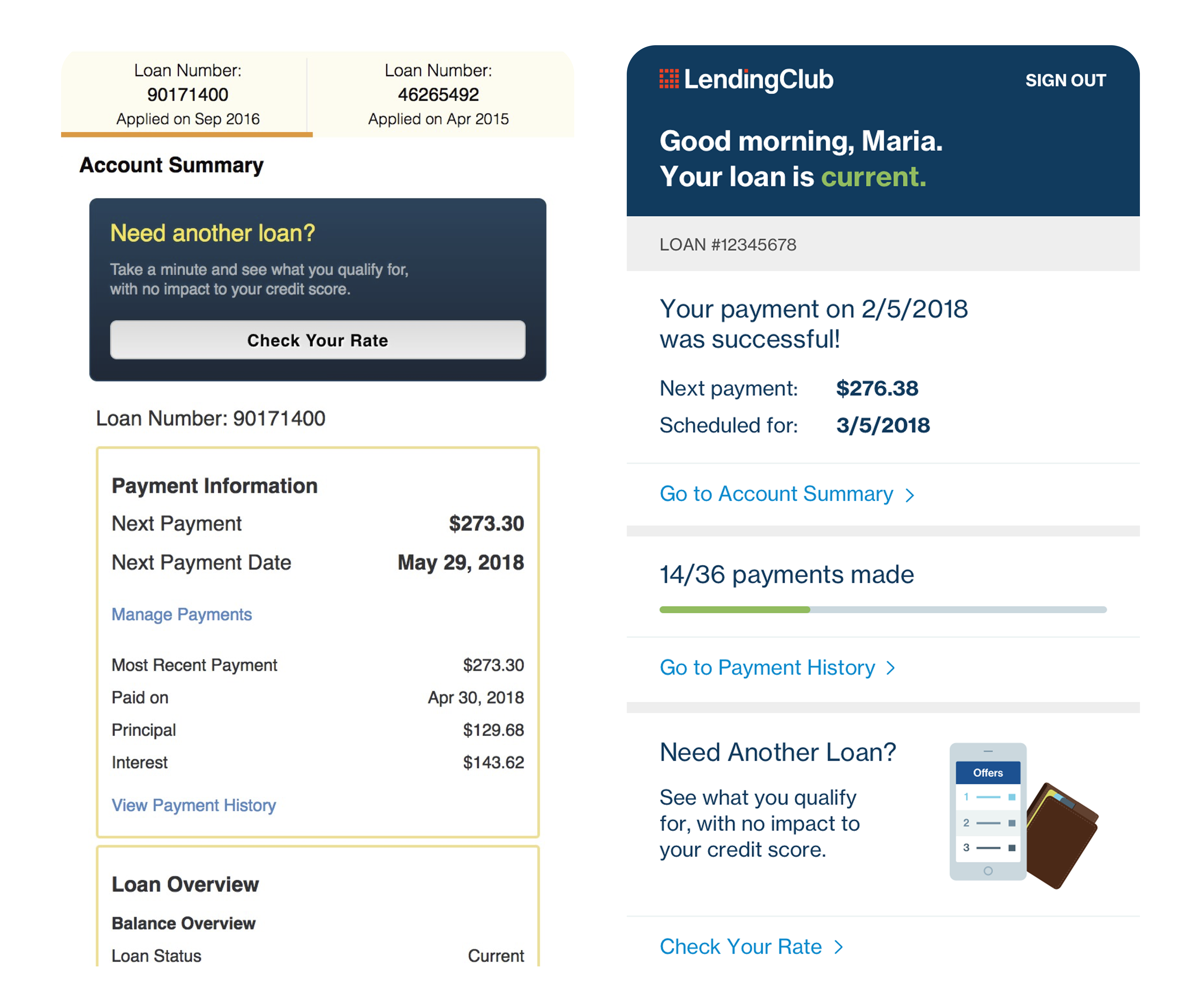 A/B Experiment — Design vs. Control