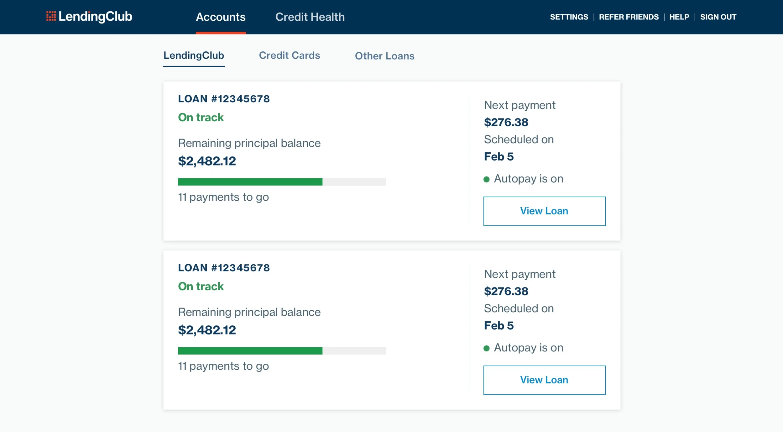 Member Center Desktop